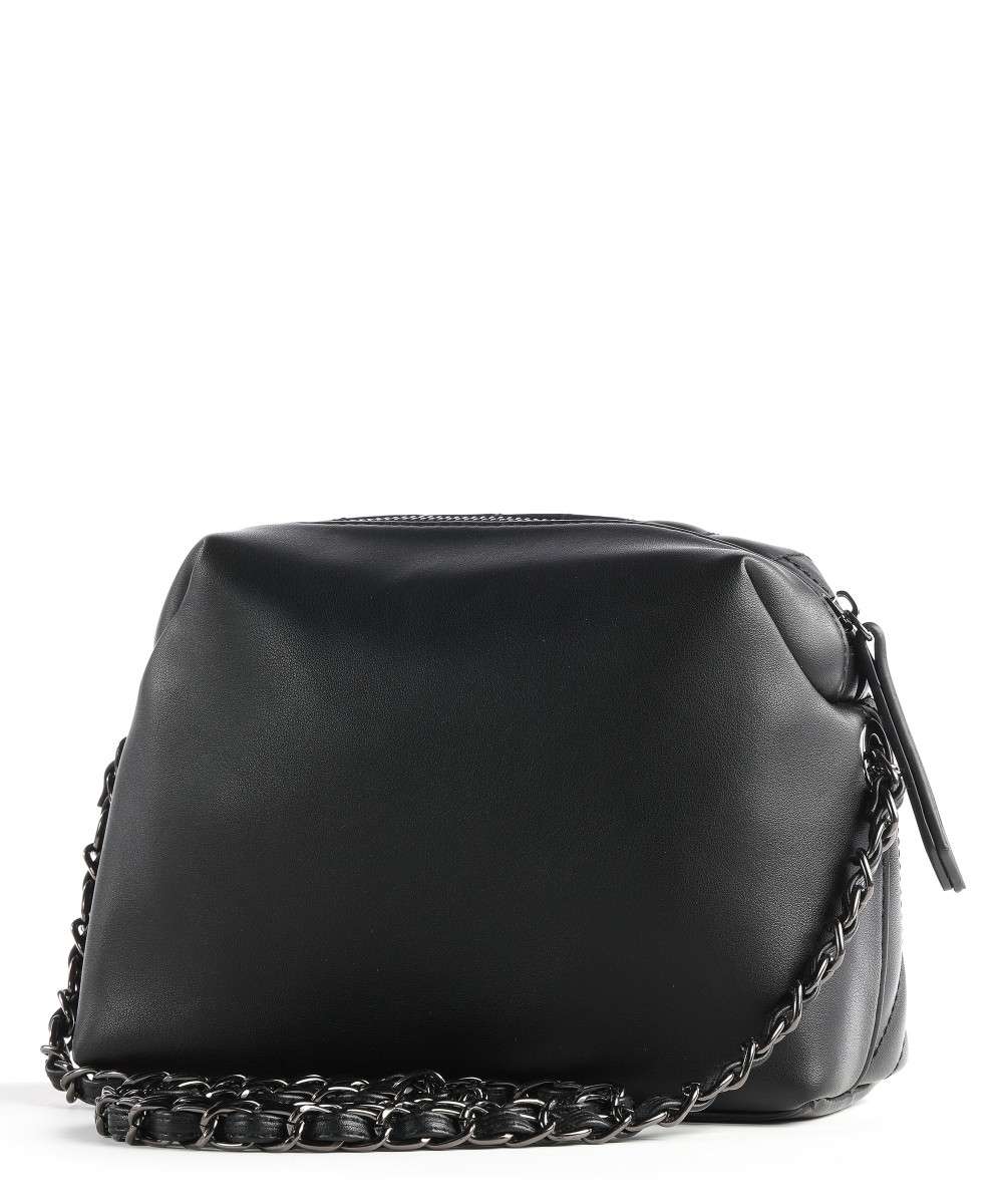 VALENTINO BAGS QUILTED BLACK CROSS BODY BAG SIGNORIA