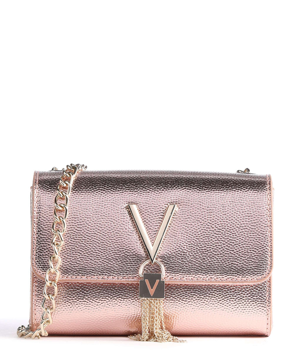 Valentino Bags Divina Small Crossbody Bag - Black/Gold