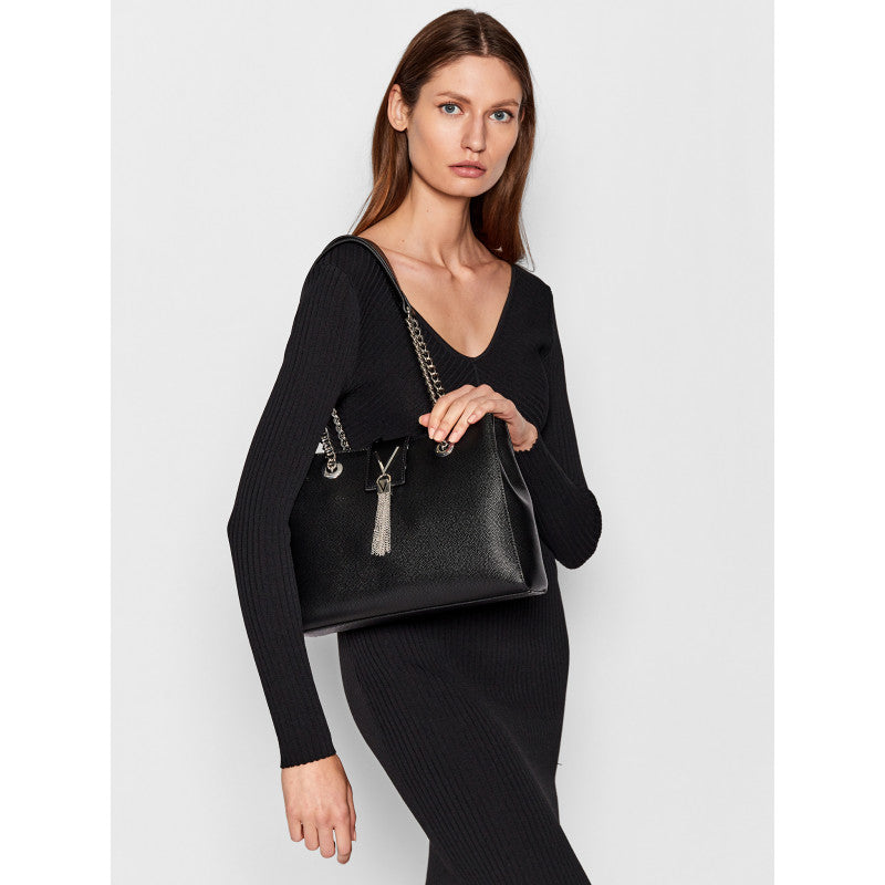 Valentino Women'S Divina Large Shoulder Bag - Black for Women