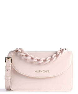 Valentino Bags Cosmopolitan Croc Print Mini Shoulder Bag - Vanilla