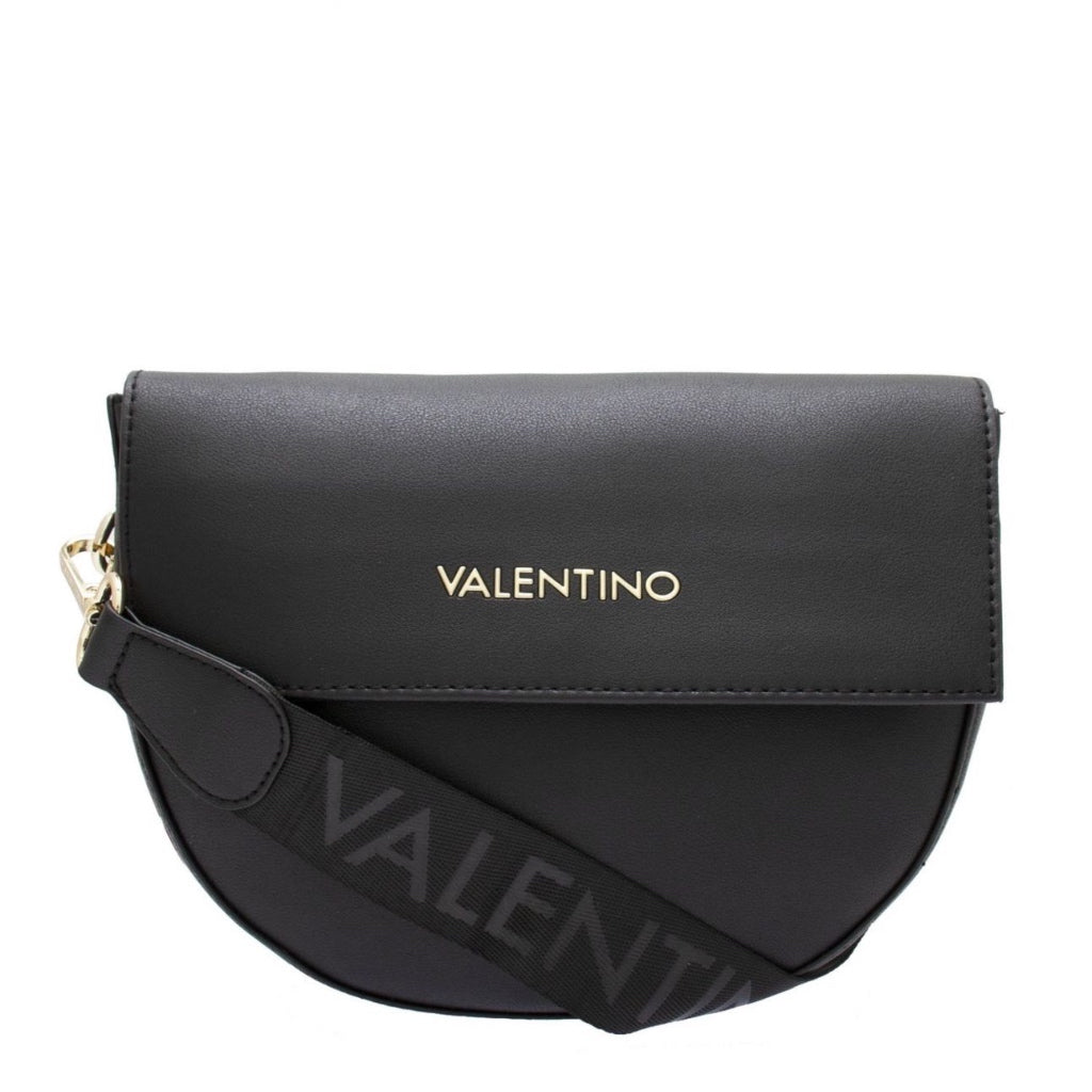 VALENTINO BAGS FLAP BLACK CROSS BODY BAG SPECIAL ROSS